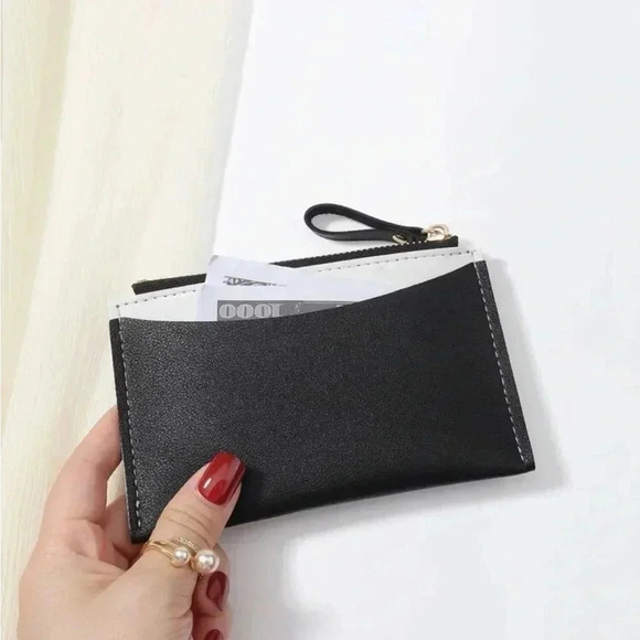 ⚠️Clearance Black And White Slim Wallet / Cardholder - Picture 3 of 4